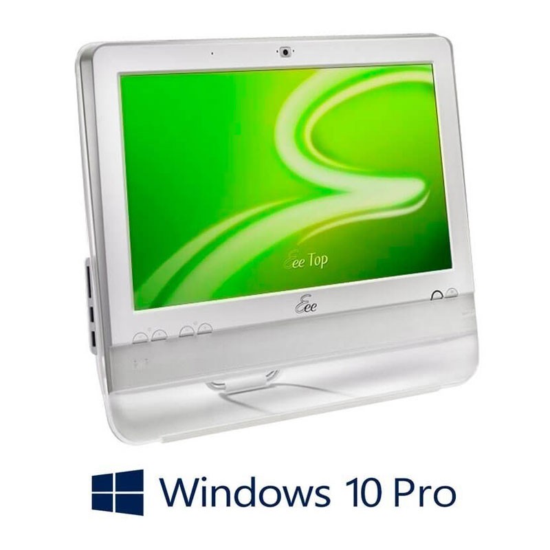 All-in-One Touchscreen ASUS Eee Top ET1602, Atom N270, SSD, 15.6 inci, Win 10 Pro
