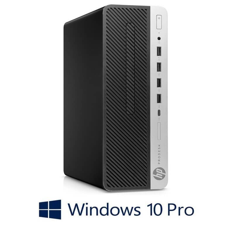 Calculatoare HP ProDesk 600 G4 SFF, Hexa Core i5-8500, 16GB, 500GB SSD, Win 10 Pro