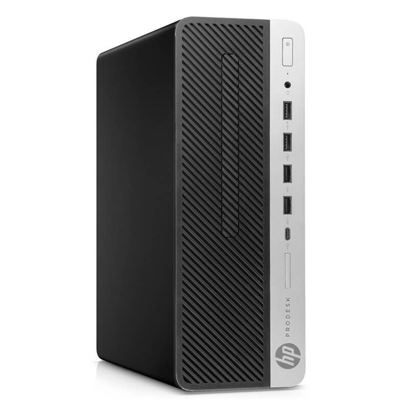 Calculatoare second hand HP ProDesk 600 G4 SFF, Hexa Core i5-9400, 16GB DDR4, 256GB SSD