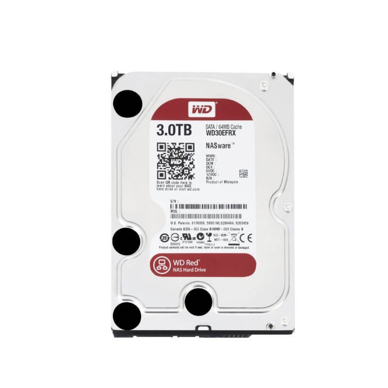 HDD Western Digital RED WD30EFRX, 3TB SATA3 6Gb/s, 5400 RPM, 64MB Cache