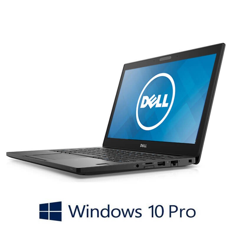 Laptop Dell Latitude 7280, Intel i5-6200U, 256GB SSD, Full HD, Webcam, Win 10 Pro