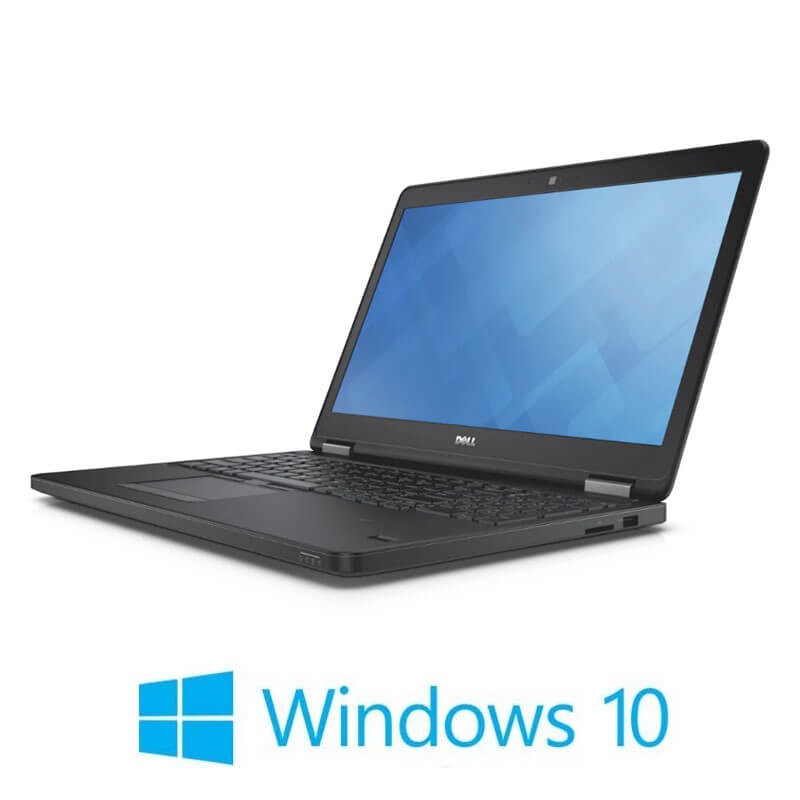 Laptop Dell Latitude E5550, i5-5300U, Display NOU Full HD, Webcam, Win 10 Home