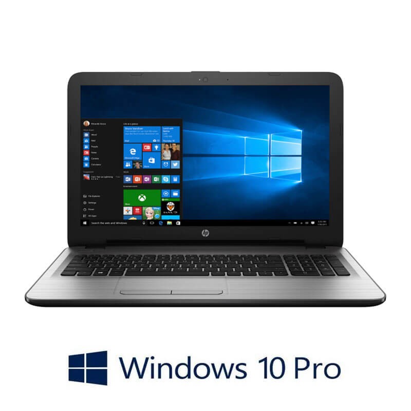 Laptop HP 250 G5, Intel i3-5005U, 128GB SSD, 15.6 inci, Webcam, Win 10 Pro