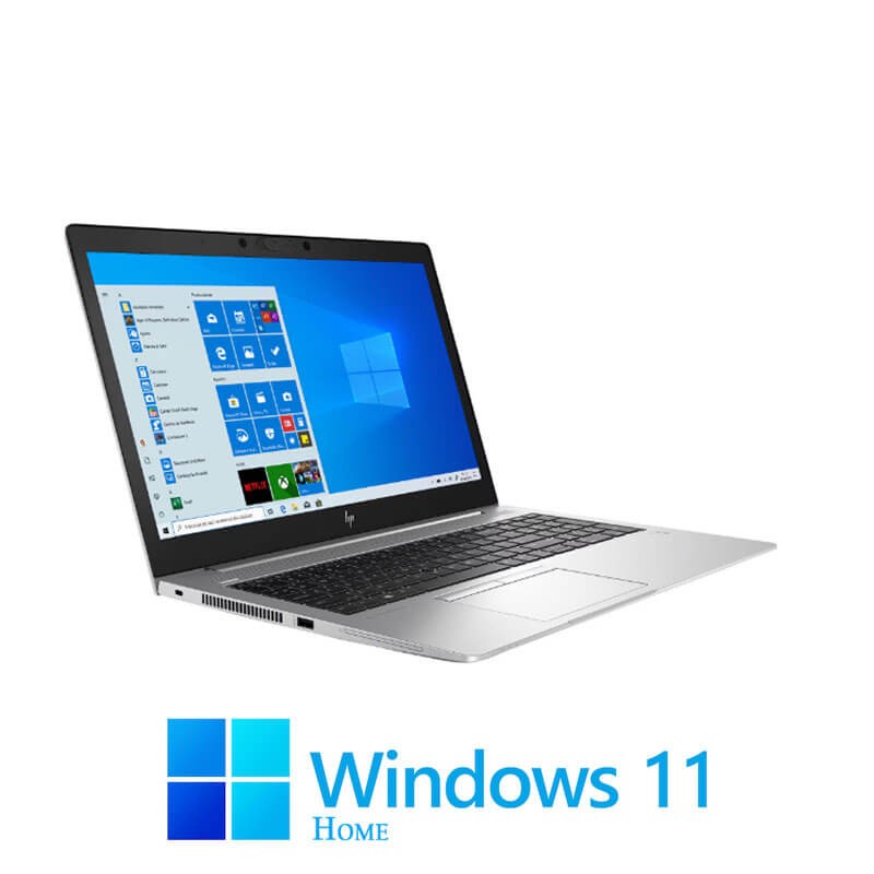 Laptop HP EliteBook 850 G6, Quad Core i7-8565U, 256GB SSD, Full HD, Win 11 Home