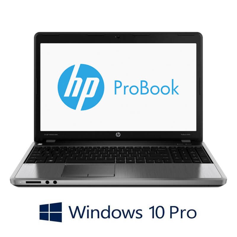 Laptop HP ProBook 4540s, Intel i5-3210M, 15.6 inci, Webcam, Windows 10 Pro