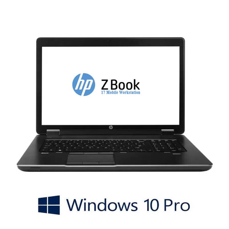 Laptop HP ZBook 17 G3, Quad Core i7-6820HQ, 32GB DDR4, 2TB SSD, Win 10 Pro
