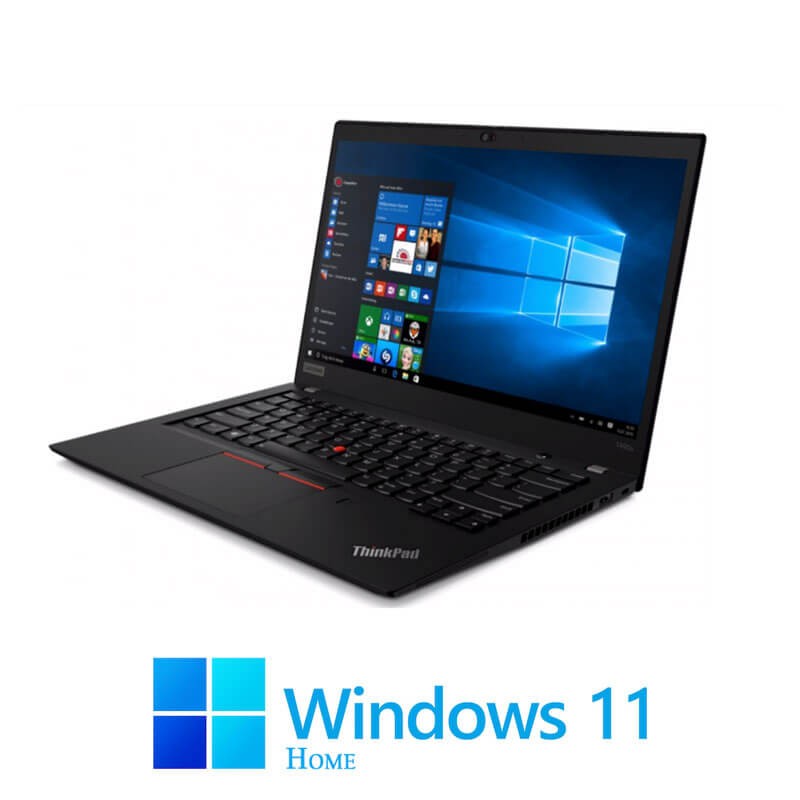 Laptop Lenovo T490s, Quad Core i5-8365U, 256GB SSD, Display NOU, Win 11 Pro