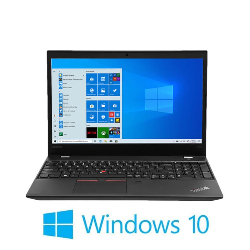 Laptop Lenovo ThinkPad T570, Intel i5-7300U, 256GB SSD, Full HD IPS, Win 10 Home