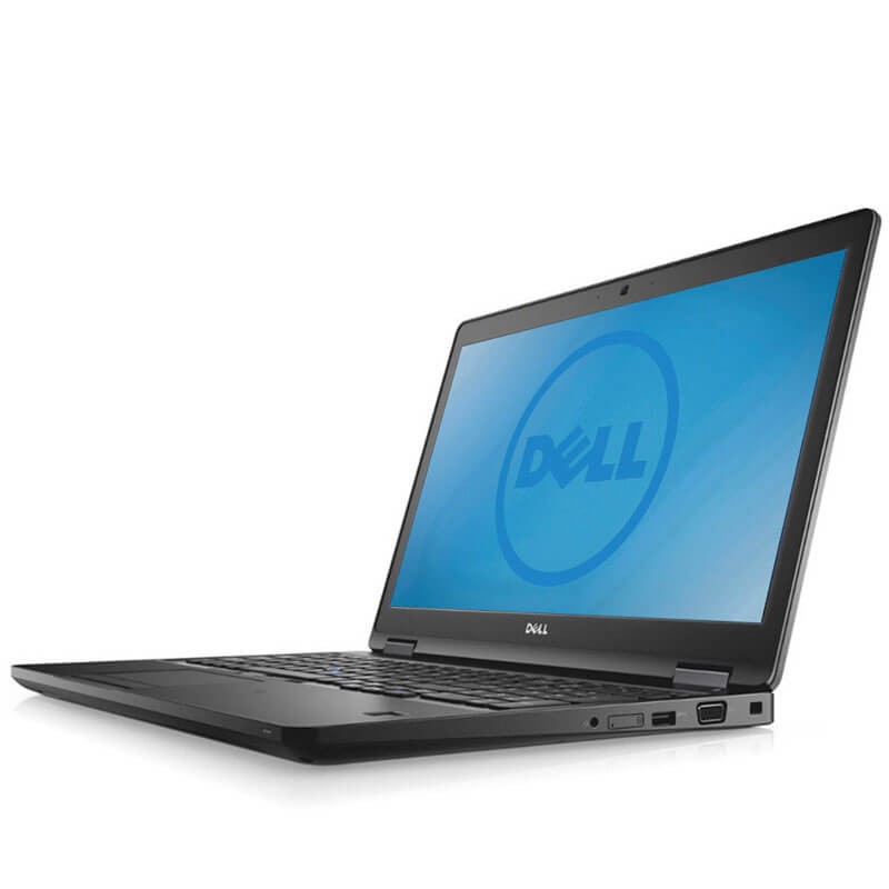 Laptop second hand Dell Latitude 5580, i5-7300U, 256GB SSD, 15.6 inci Full HD, Webcam