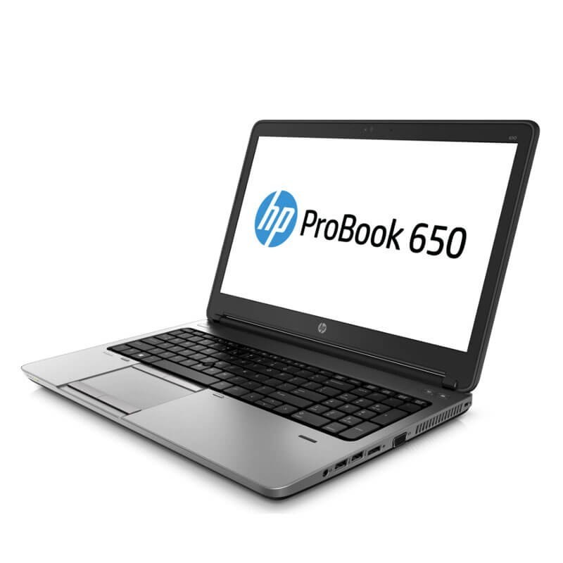 Laptop second hand HP ProBook 650 G1, i5-4200M, 8GB DDR3, 15.6 inci, Webcam, Grad B