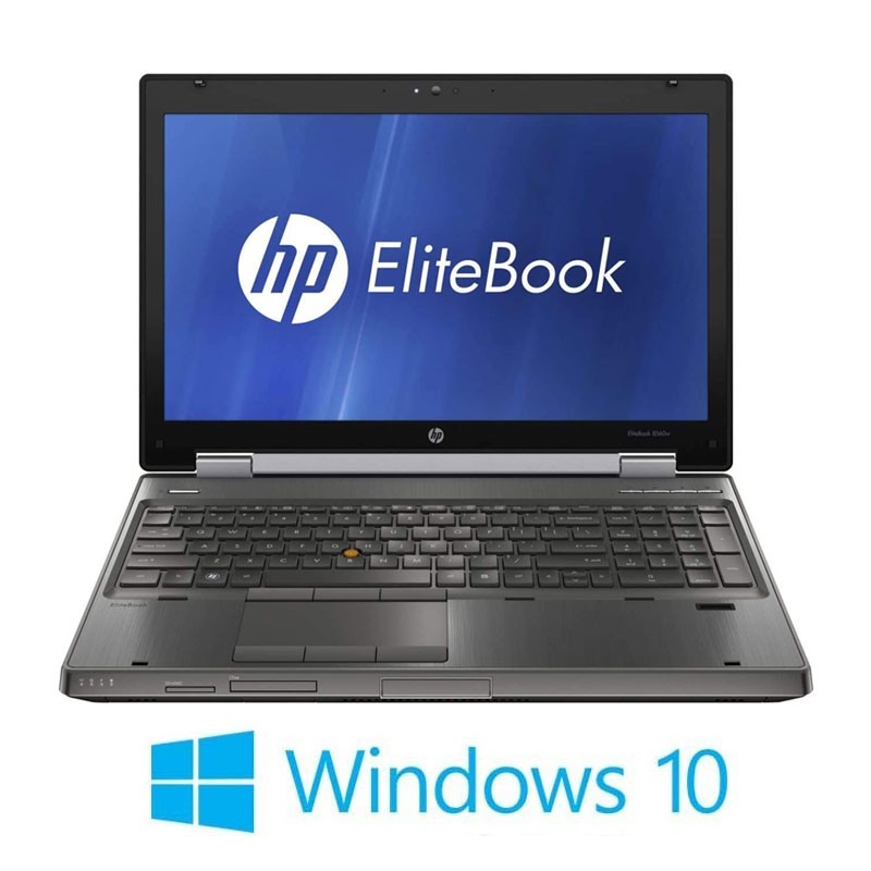 Laptopuri HP EliteBook 8560w, Intel i5-2540M, Full HD, Radeon HD 6730M 1GB, Win 10 Home