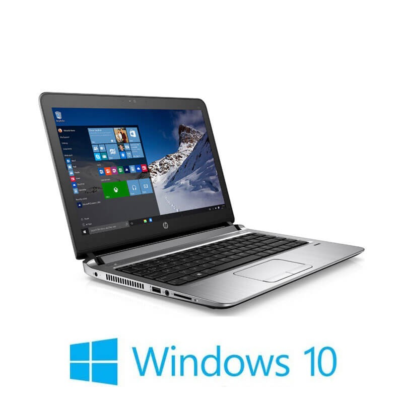 Laptopuri HP ProBook 430 G3, i5-6200U, 256GB SSD NOU, 13.3 inci, Webcam, Win 10 Home