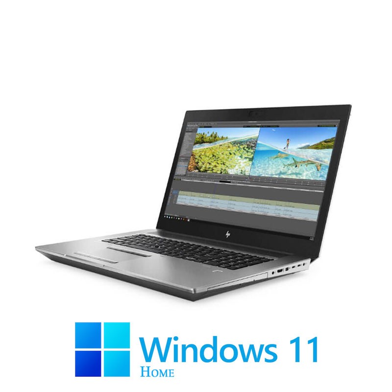 Laptopuri HP Zbook 17 G6, i9-9880H, 512GB SSD, Display NOU, RTX 3000, Win 11 Home
