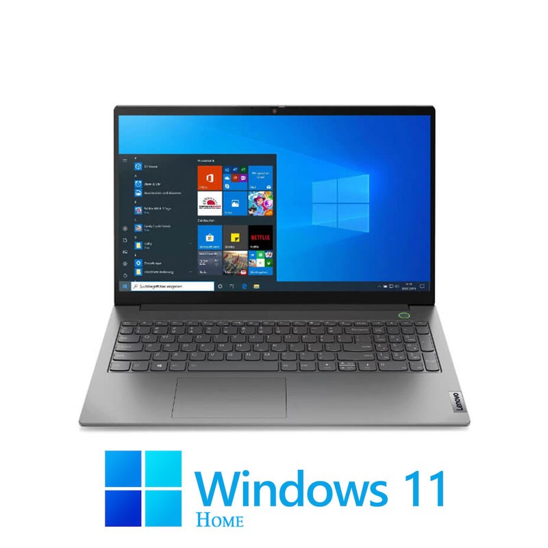Laptopuri Lenovo 15 G2 ITL, Quad Core i5-1135G7, 16GB DDR4, SSD, Full HD, Win 11 Home