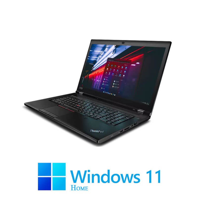 Laptopuri Lenovo P73, Hexa Core E-2276M, 32GB DDR4, SSD, RTX 5000 16GB, Win 11 Home