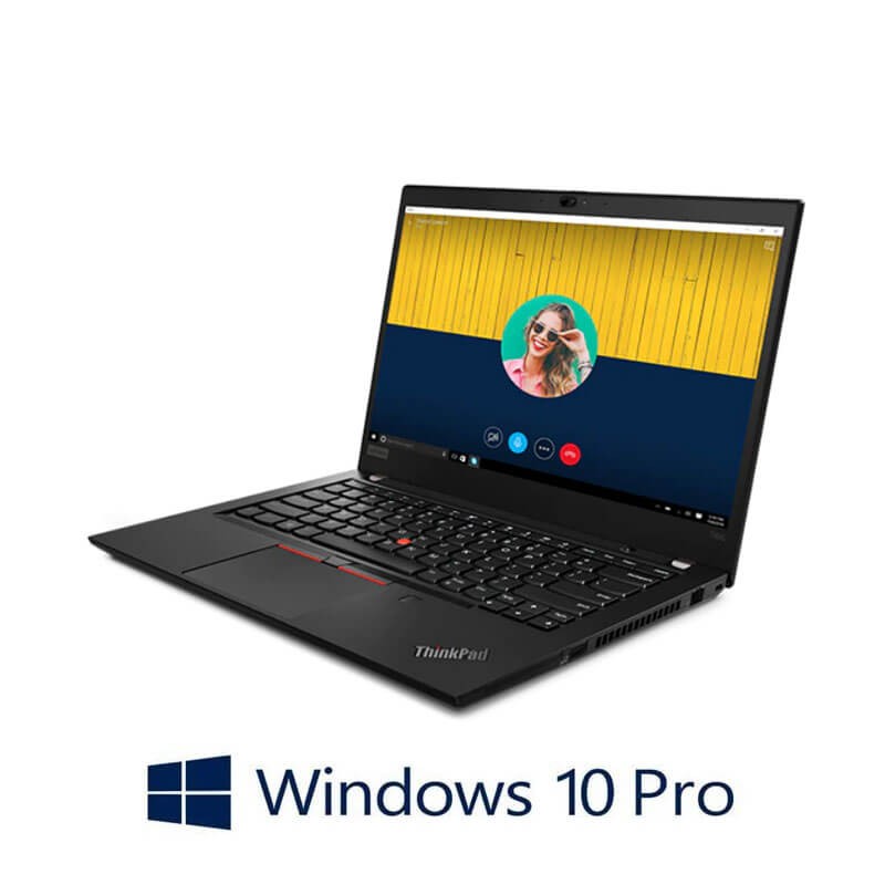Laptopuri Lenovo ThinkPad T495, Ryzen 5 Pro 3500U, 16GB, SSD, FHD IPS, Win 10 Pro