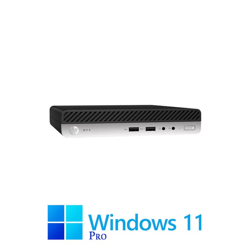 Mini Calculatoare HP MP9 G4 Retail System, Hexa Core i5-8500T, 16GB DDR4, SSD, Win 11 Pro