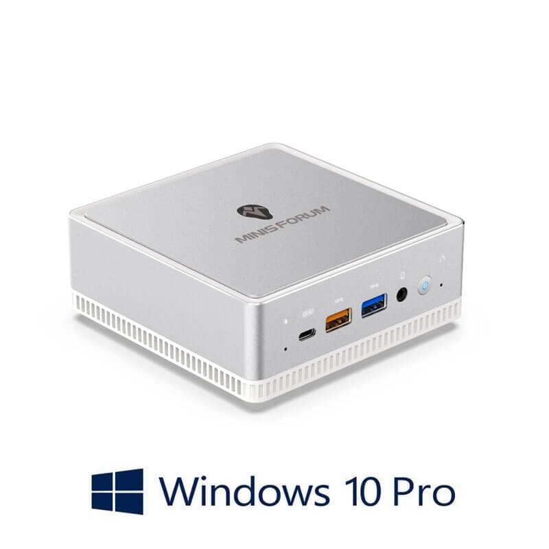 Mini Calculatoare NOU Open Box MINISFORUM NUC UM300, Ryzen 3 3300U, SSD, Win 10 Pro