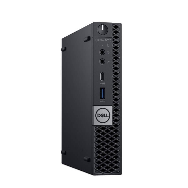 Mini Calculatoare second hand Dell OptiPlex 5070, Intel Hexa Core i5-8400T, 16GB DDR4, 256GB SSD