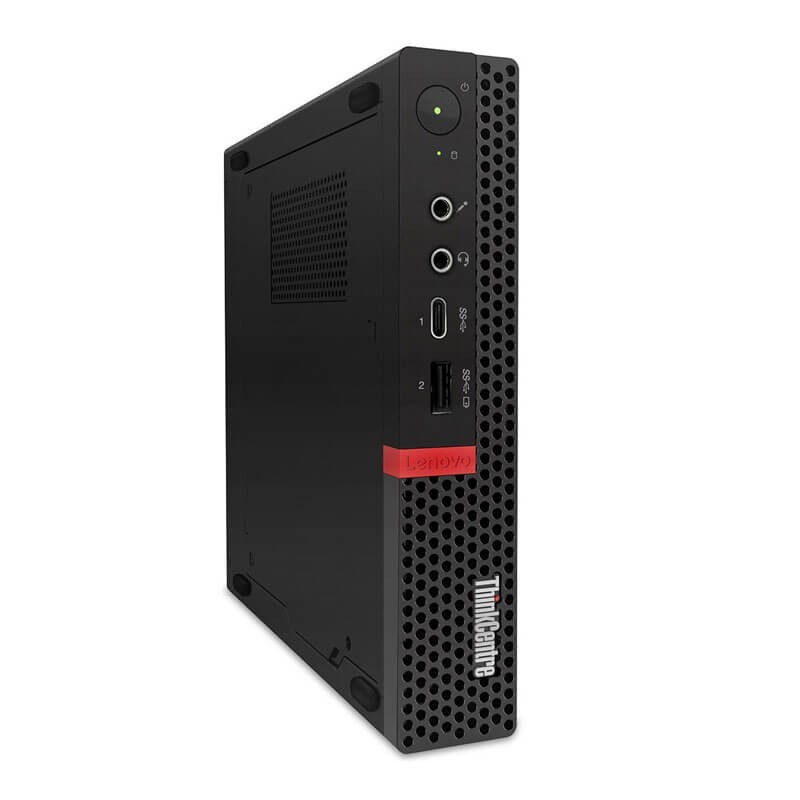 Mini Calculatoare second hand Lenovo ThinkCentre M720q, Quad Core i3-9100T, 16GB DDR4, 256GB SSD