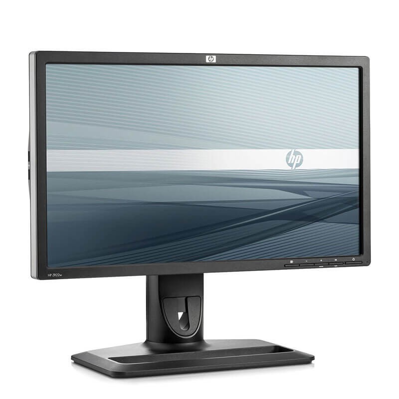 Monitor LCD HP ZR22w, 21.5 inci Full HD, Panel IPS