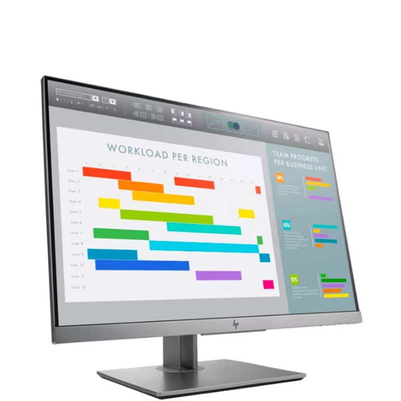 Monitor LED second hand HP E24i G4, 24 inci Full HD, 1920 x 1200p, Grad A-, Panel IPS