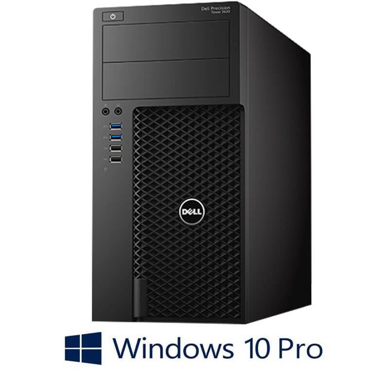 Statie grafica Dell Precision 3620 MT, Quad Core i7-7700K, Quadro P4000, Win 10 Pro