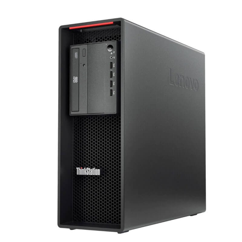 Statie grafica second hand Lenovo P520, Quad Core W-2123, 16GB, 480GB SSD, Quadro M2000 4GB
